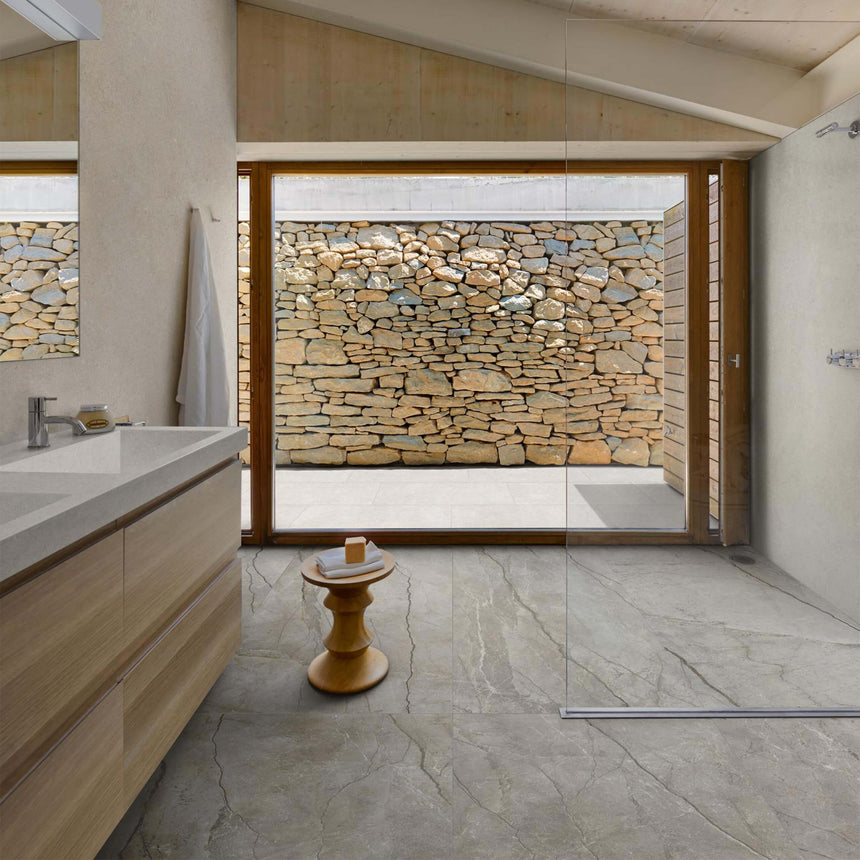 Mystone Silver Root 1200x600 Natural Grey Stonke Look Tiles Tilemall