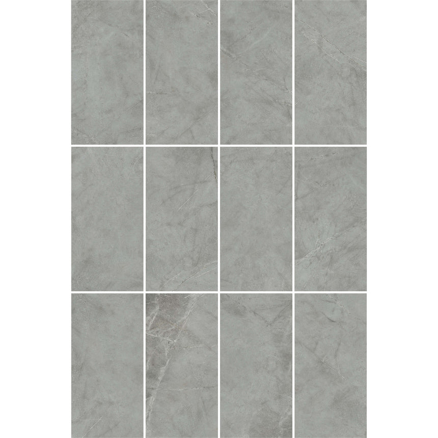 Atlantis 1200x600 Natural Grey Marble Look Tiles Tilemall