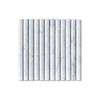 Marble Mosaic Kit Kat 23x300mm Honed Carrara