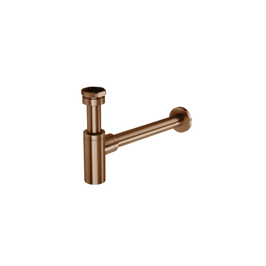 ADP Waterloo Bottle Trap Brushed Copper Bathroom Accessories ADP Default Title