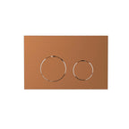 ADP Toilet Flush Buttons Brushed Copper