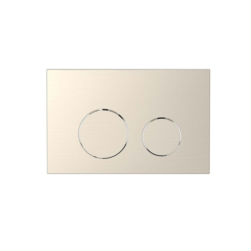 ADP Toilet Flush Buttons Brushed Nickel Bathroom Accessories ADP Default Title