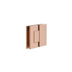 ADP Shower Screen Hinge Glass to Glass Copper