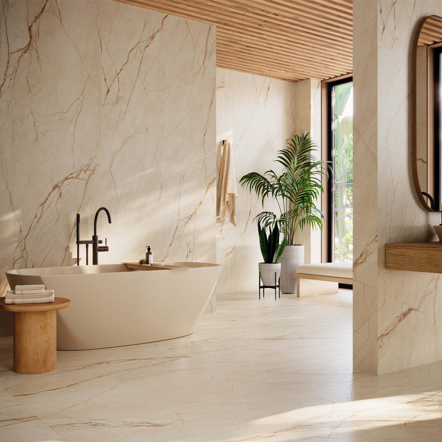 Noble Stone 1200x1200 Natural Canela Marble Look Tiles Tilemall