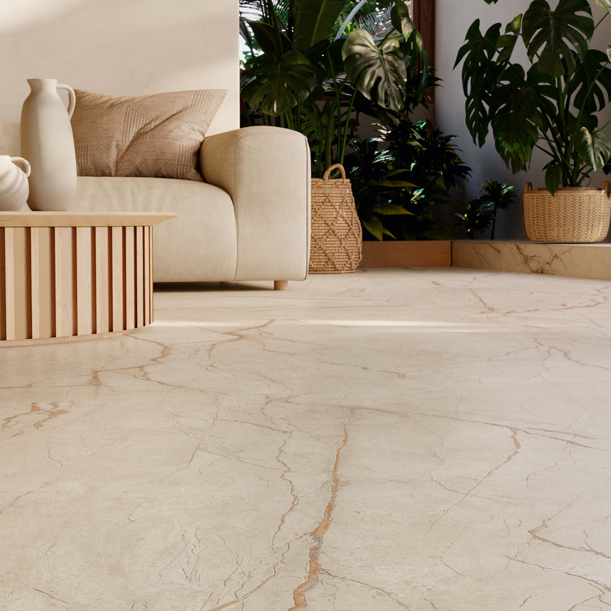 Noble Stone 1200x1200 Natural Canela Marble Look Tiles Tilemall