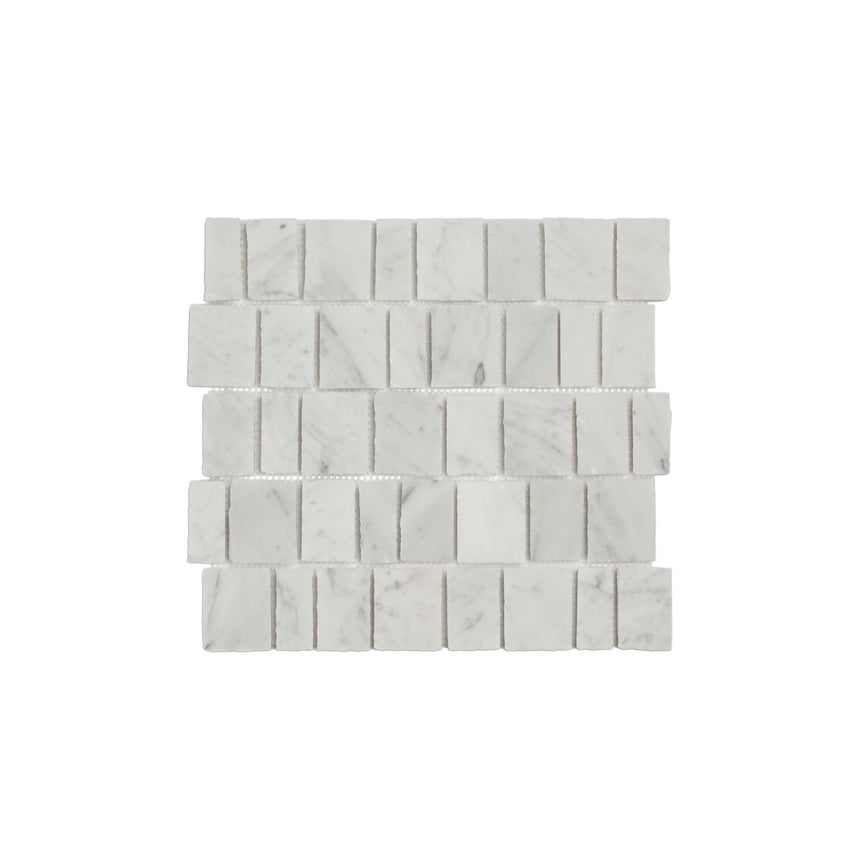 Marble Mosaic Scarpa Varies Honed Carrara