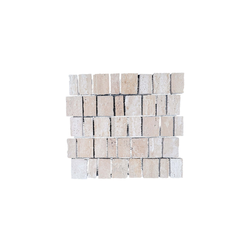 Marble Mosaic Scarpa Varies Honed Travertine