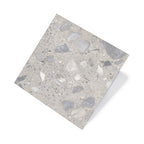 Sassi 600x600 Matt Taupe Terrazzo Look Rectified
