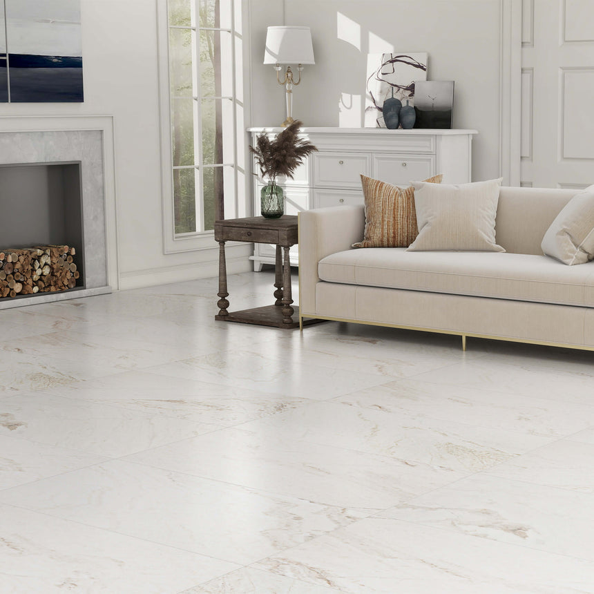 Marble Tile Raw Silk 1200x600 Honed Marble Look Tiles Tilemall