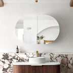 Bondi Sable Walnut Shaving Cabinet