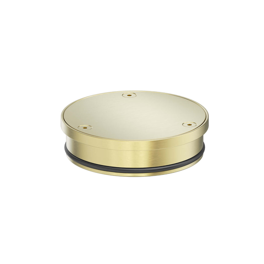 Nero Others 316L stainless steel round clear out 100mm brushed gold outlet by Tilemall