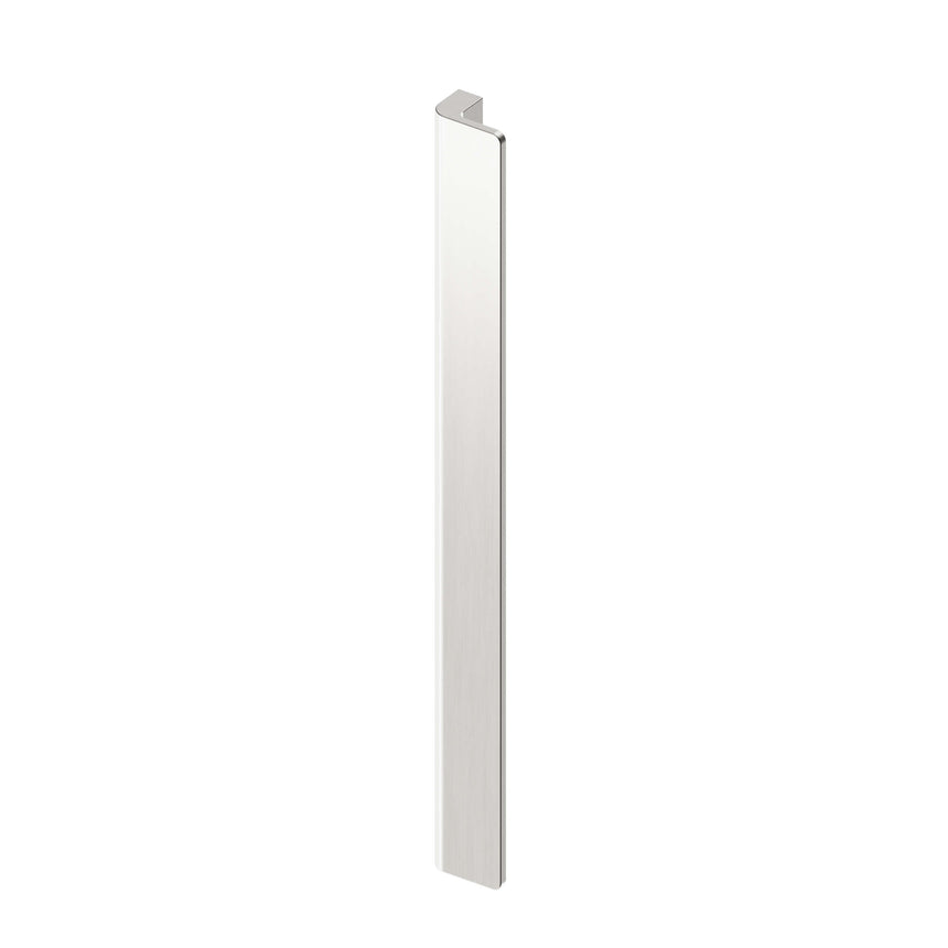 Nero Bianca appliance pull 440mm brushed nickel by Tilemall, elongated rectangular handle