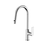 Nero Bianca Pull Out Sink Mixer With Vegie Spray Function Chrome