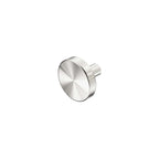 Nero Mecca Cabinet Knob – Ø36 Brushed Nickel