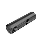 Nero Mecca Care Make Your Own 25mm Grab Rail Double Towel Bracket Left Gun Metal