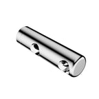 Nero Mecca Care Make Your Own 25mm Grab Rail Double Towel Bracket Right Chrome