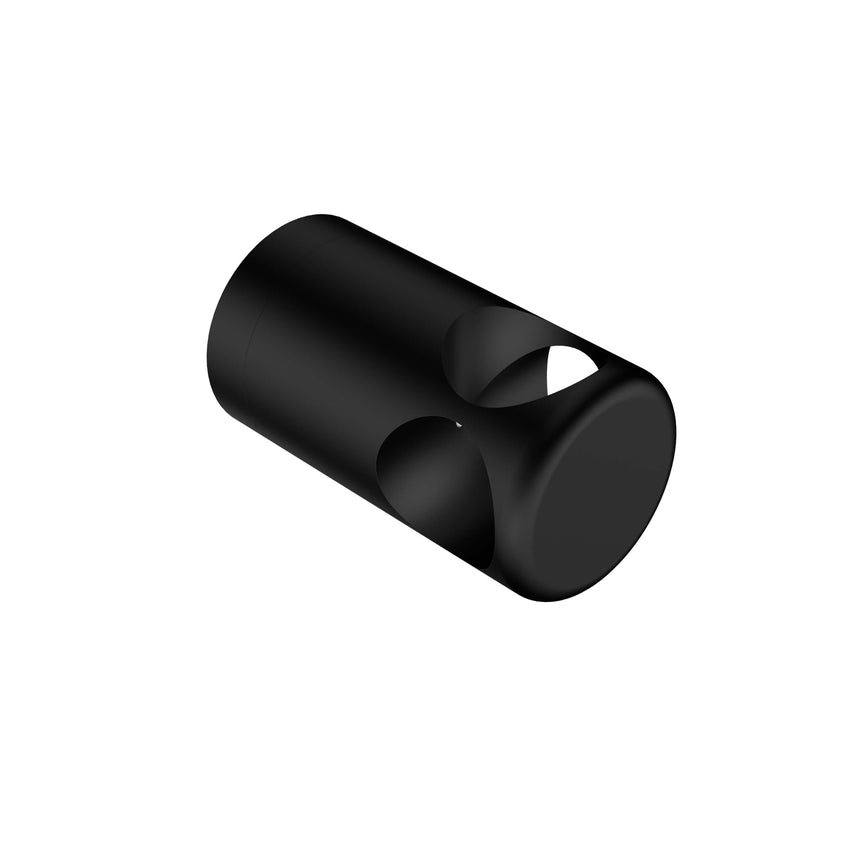 Nero Mecca Care 32mm grab rail T bar bracket matte black by Tilemall