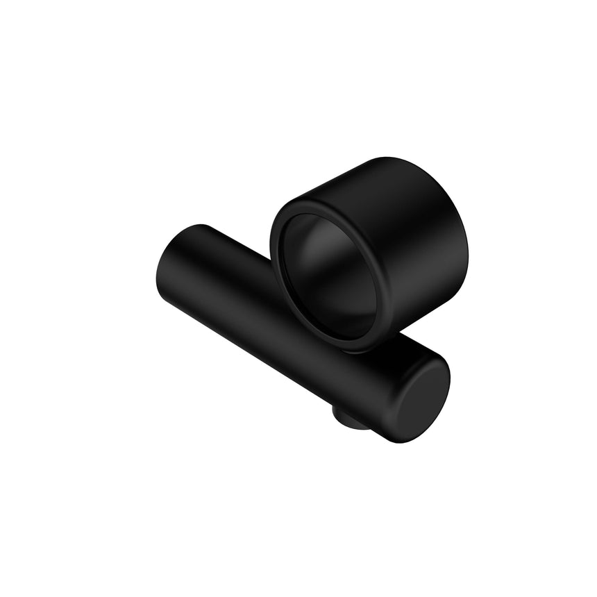 Nero Mecca Care 32mm hand rail undermount mid bracket matte black by Tilemall