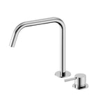 Nero Mecca Hob Bath/Kitchen Mixer Set Edge Spout II Chrome