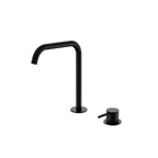 Nero Mecca Hob Bath/Kitchen Mixer Set Edge Spout Matte Black