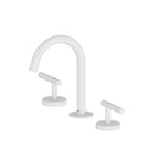 Nero Mecca Lever Basin Set Arc Spout Matte White