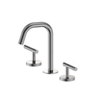 Nero Mecca Lever Basin Set Edge Spout Chrome