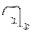 Nero Mecca Lever Bath/Kitchen Set Edge Spout II Chrome