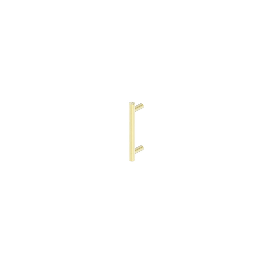 Nero Mecca pull handle 130mm brushed gold by Tilemall, modern bathroom hardware