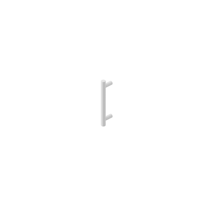 Nero Mecca pull handle 130mm matte white by Tilemall