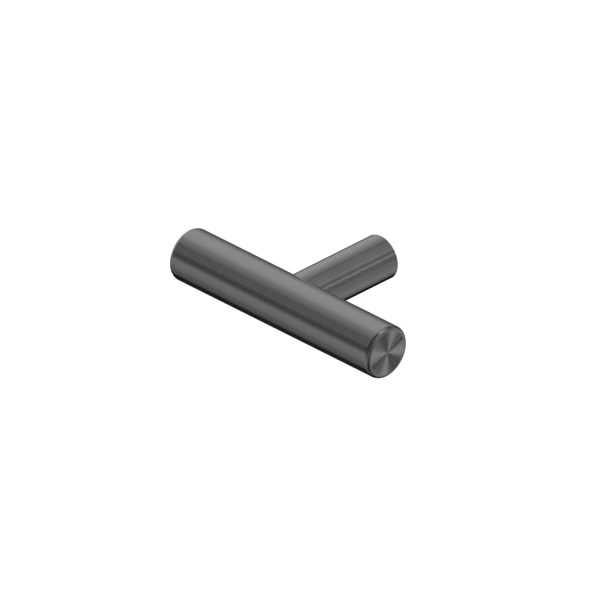 Nero Mecca 34x60mm T-pull handle gun metal finish by Tilemall