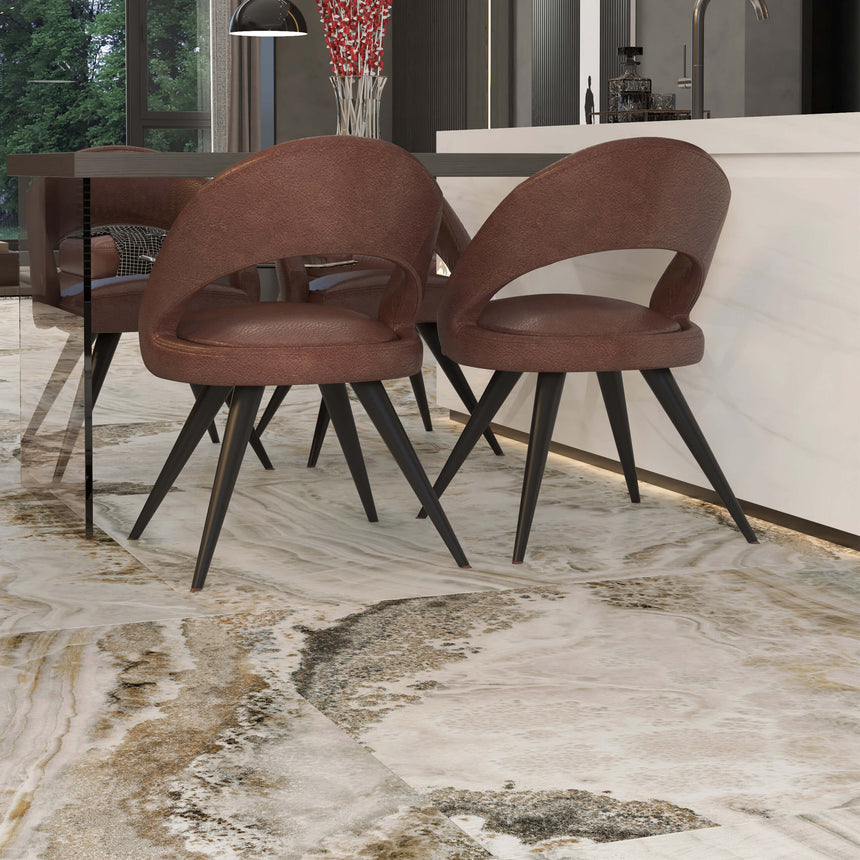 Masterpiece 1200x1200 Matt Cameo Marble Look Rectified