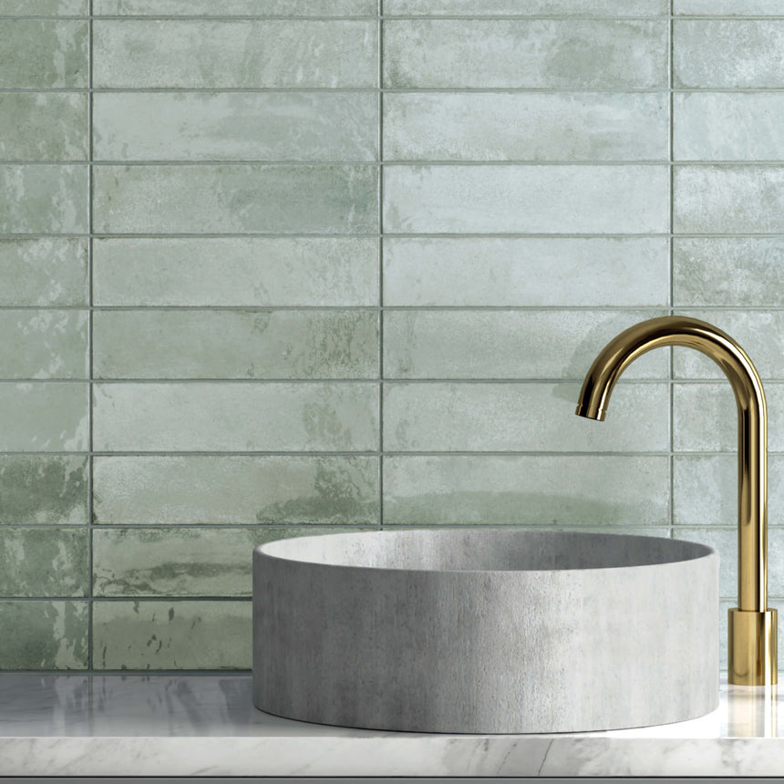 Acquarello 60x246 Gloss Ocean Subway Rectified Subway Tilemall