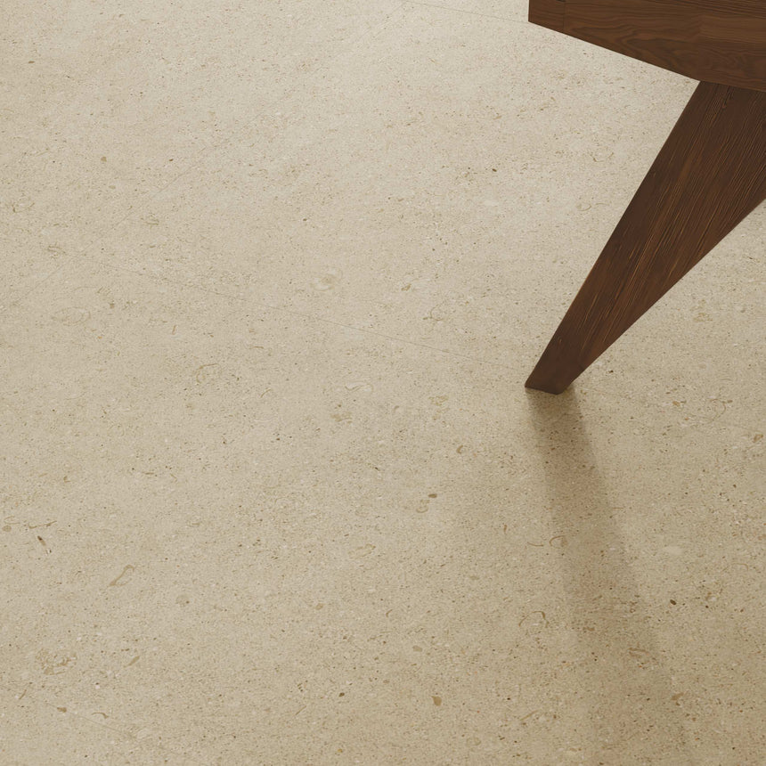 AYERS 1200x600 Matt Light Brown Limestone Look Rectified