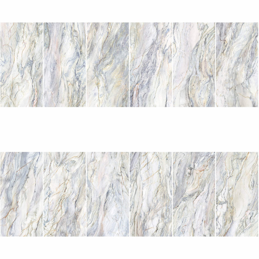 Sensi Nuance 1200x600 Lux 3D Quarzite Fusion Marble Look Rectified