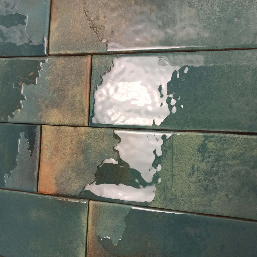 Granadella 223x64 Gloss Esmeralda Subway Pressed