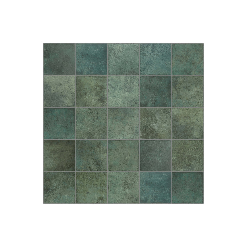 Tahiti 147x147 Anti-Slip Emerald Subway Non-rectified