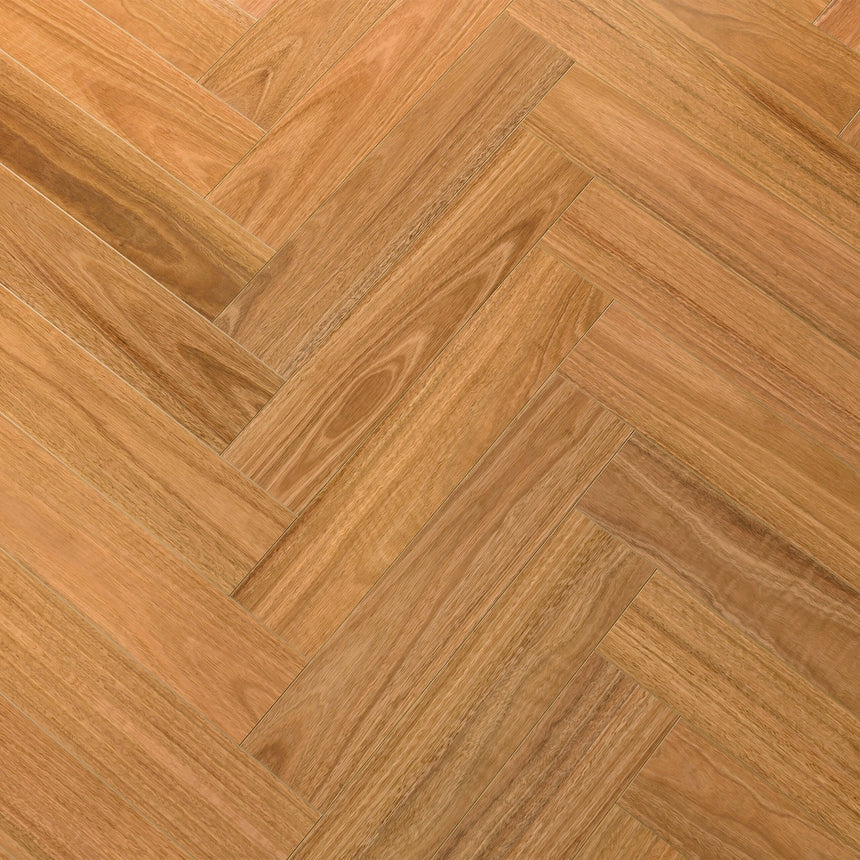 Aqua Wood Plus Herringbone 600x127mm Spotted Gum Hybrid Flooring Bass Timber Default Title
