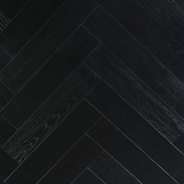 Aqua Wood Plus Herringbone 600x127mm Black Sea Hybrid Flooring Bass Timber Default Title