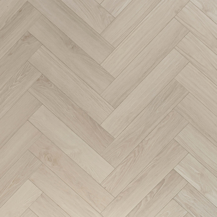 Aqua Wood Plus Herringbone 600x127mm Pisa Hybrid Flooring Bass Timber Default Title