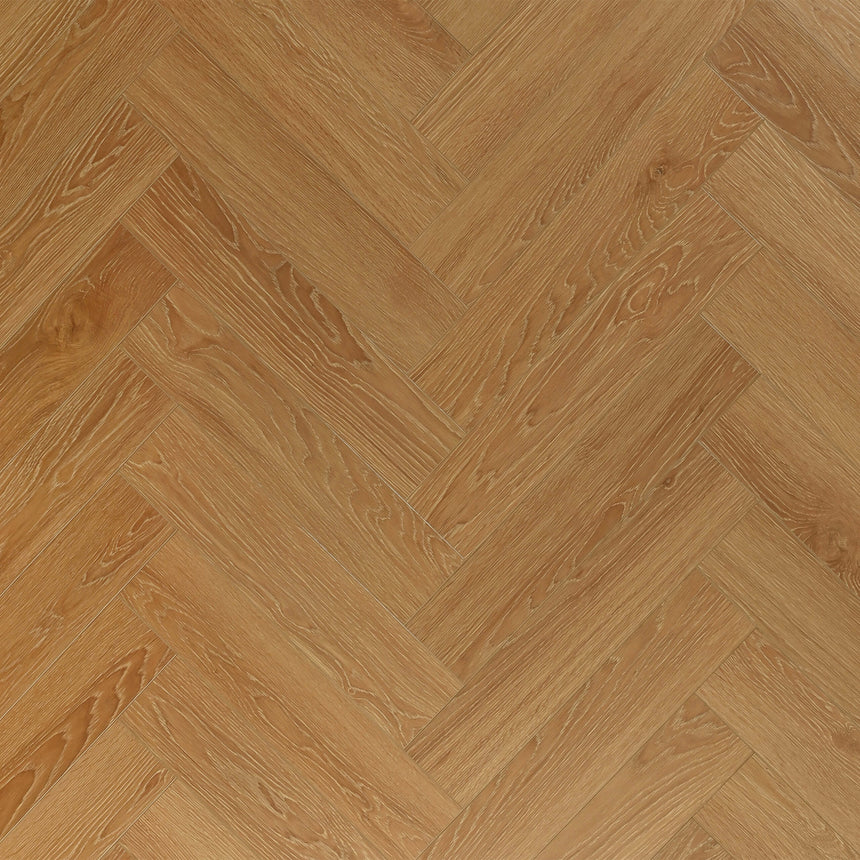 Aqua Wood Plus Herringbone 600x127mm Big Ben Hybrid Flooring Bass Timber Default Title