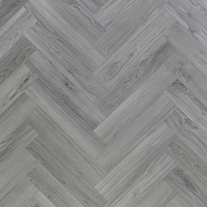 Aqua Wood Plus Herringbone 600x127mm Blue Mountain Hybrid Flooring Bass Timber Default Title