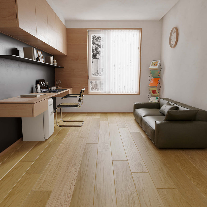 Aqua Wood Plus Plank 1830x196mm Vienna Hybrid Flooring Bass Timber