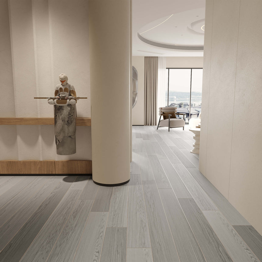 Aqua Wood Plus Plank 1830x196mm Mount Fuji Hybrid Flooring Bass Timber