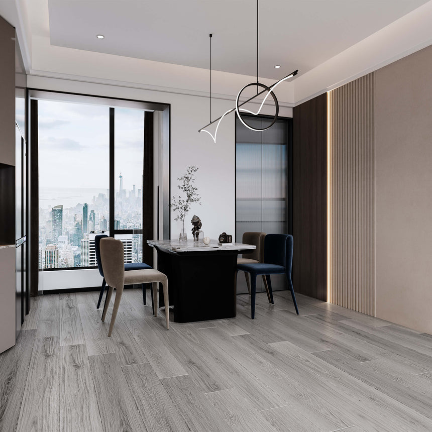 Aqua Wood Plus Plank 1830x196mm Eiffel Tower Hybrid Flooring Bass Timber