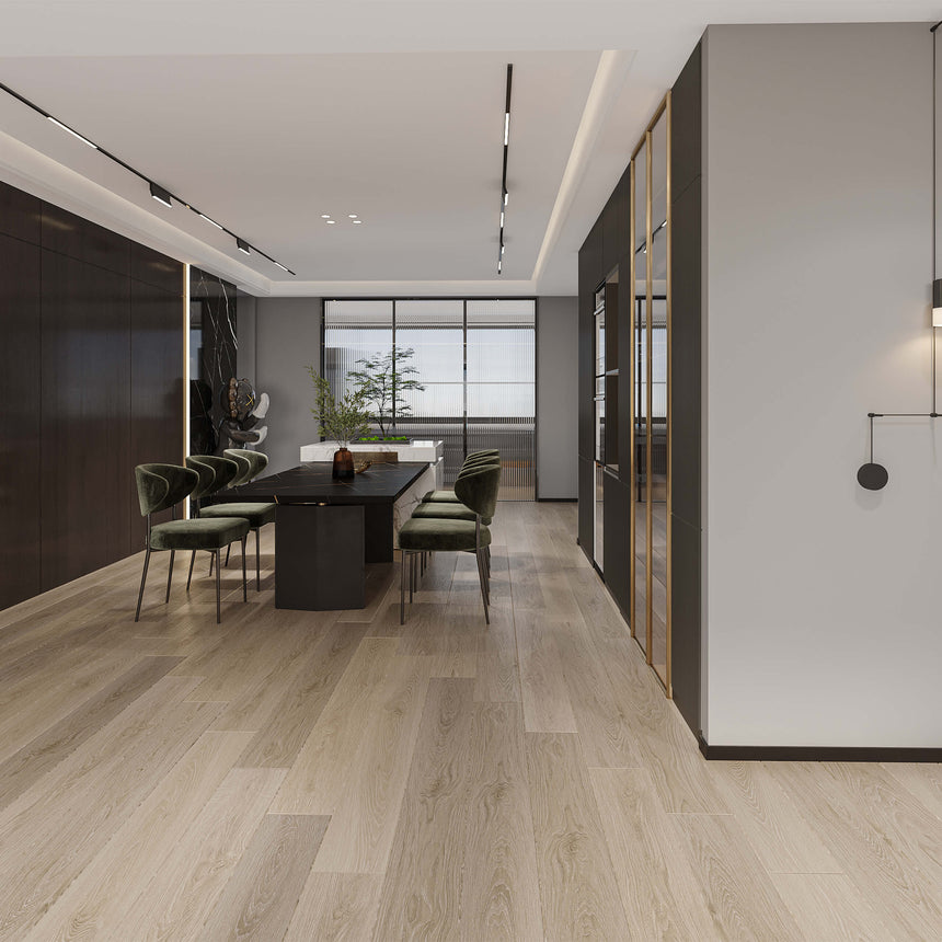 Aqua Wood Plus Plank 1830x196mm Bondi Hybrid Flooring Bass Timber