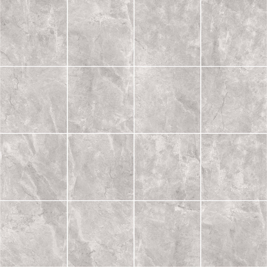 T-Stone 600x600 Polished Grigio Stone Look Tiles Tilemall