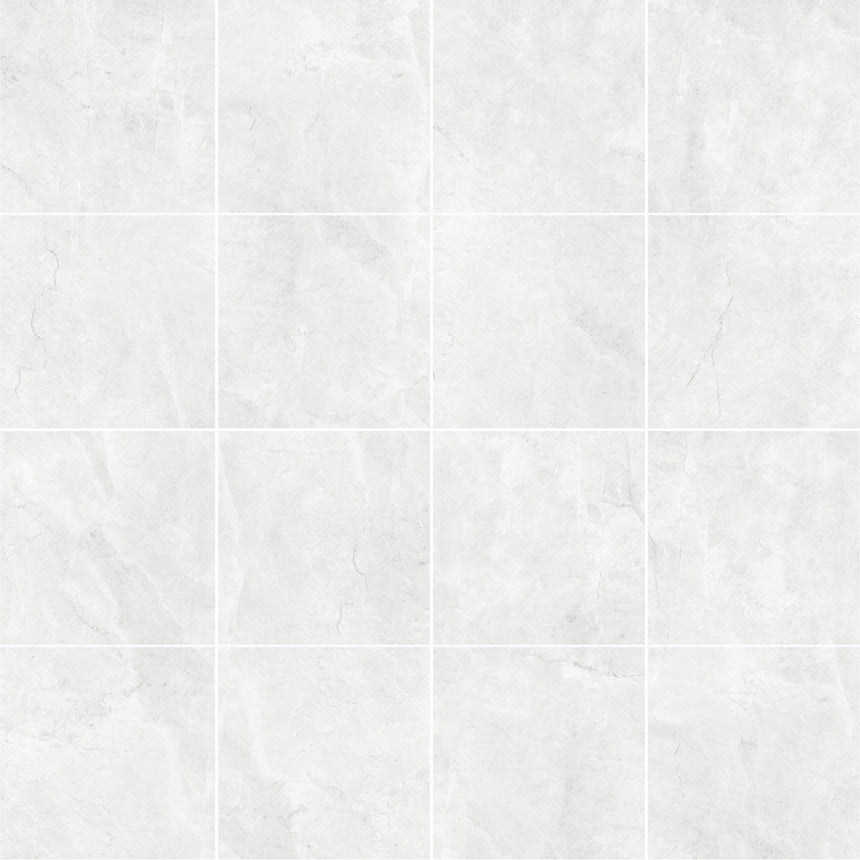 T-Stone 600x600 Polished Light Stone Look Tiles Tilemall