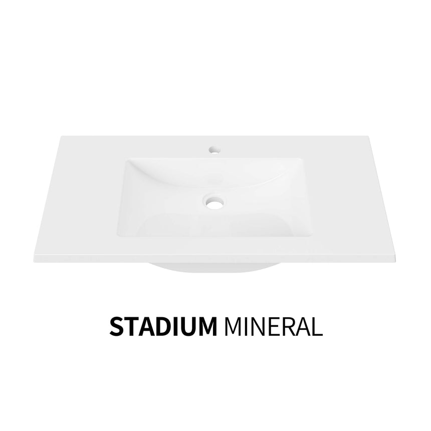 Nevada Plus Wall Hung Vanity Ceramic Top Vanity Timberline