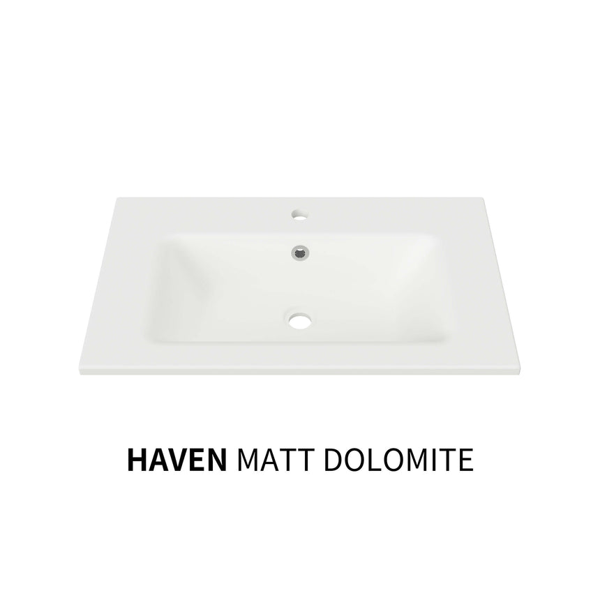 Nevada Wall Hung Vanity Ceramic Top Vanity Timberline