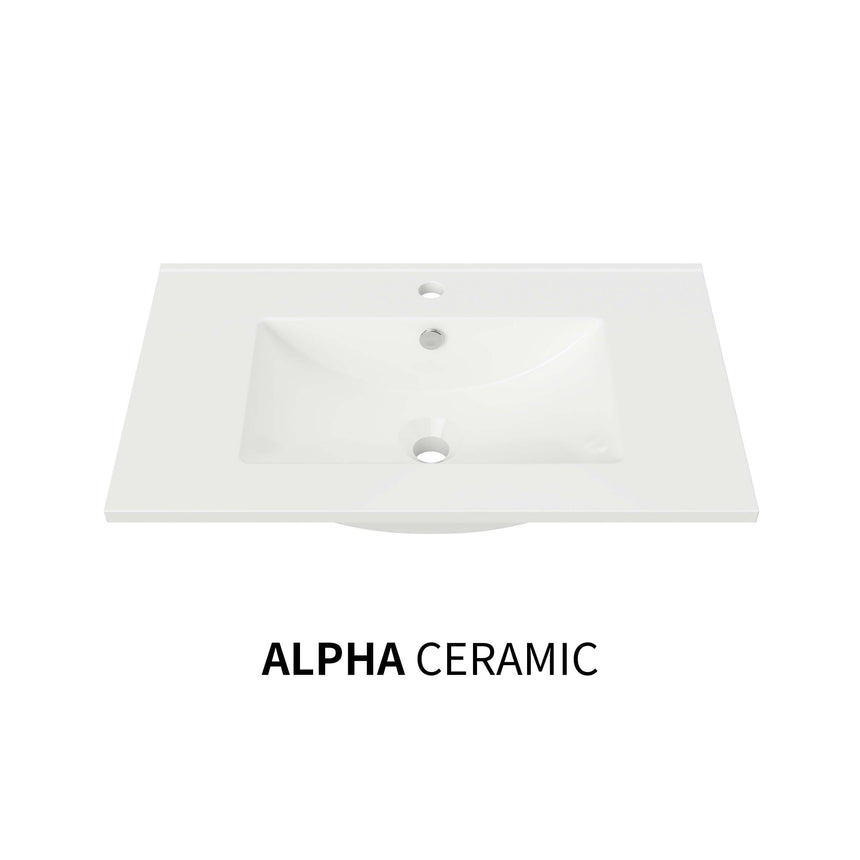 Nevada Wall Hung Vanity Ceramic Top Vanity Timberline